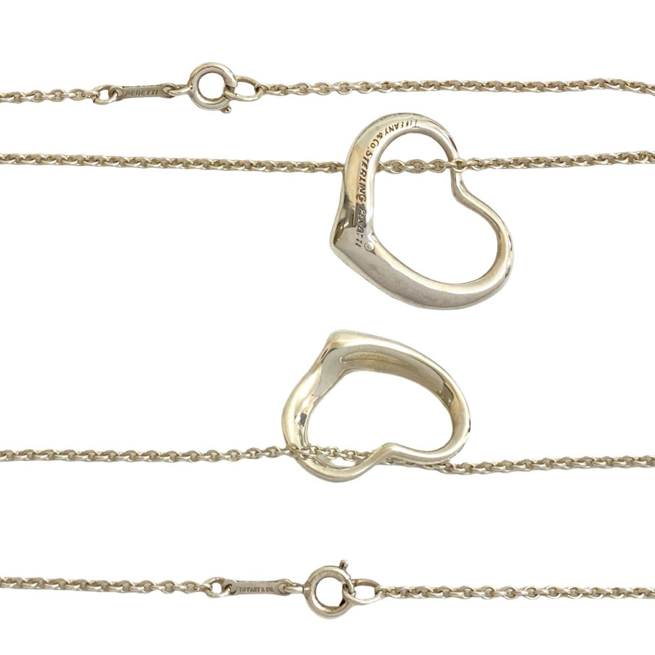 TIFFANY&Co. ティファニー オープンハート ネックレス – Trip