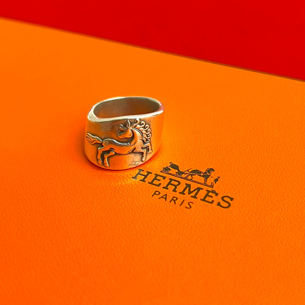 HERMES エルメス ギャロップ ホース リング リング・指輪 – Trip