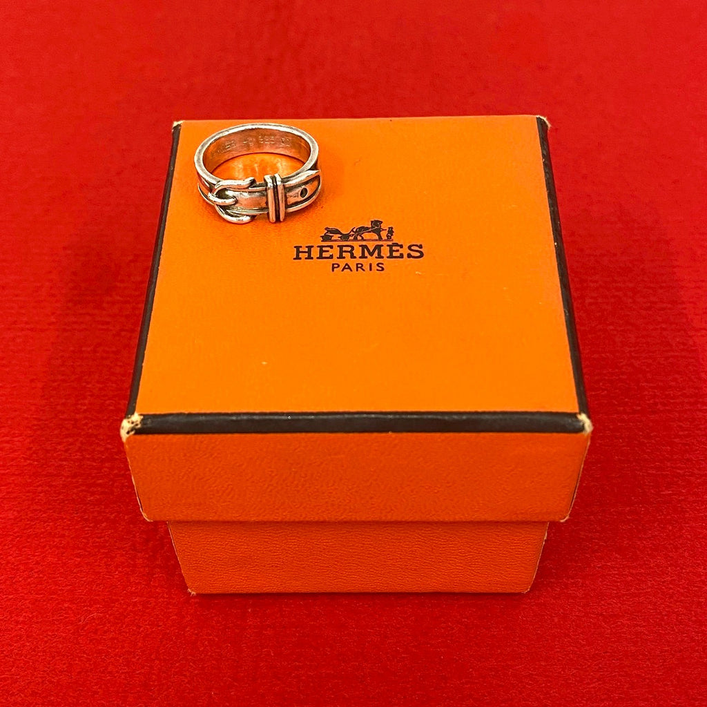 HERMES サンチュール リング 【年末セール】 エルメス HERMES サンチュールリング #52