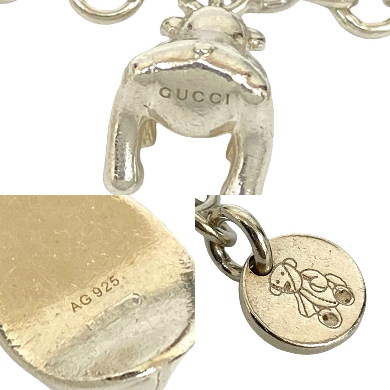 GUCCI グッチ 5 チャーム ブレスレット – Trip