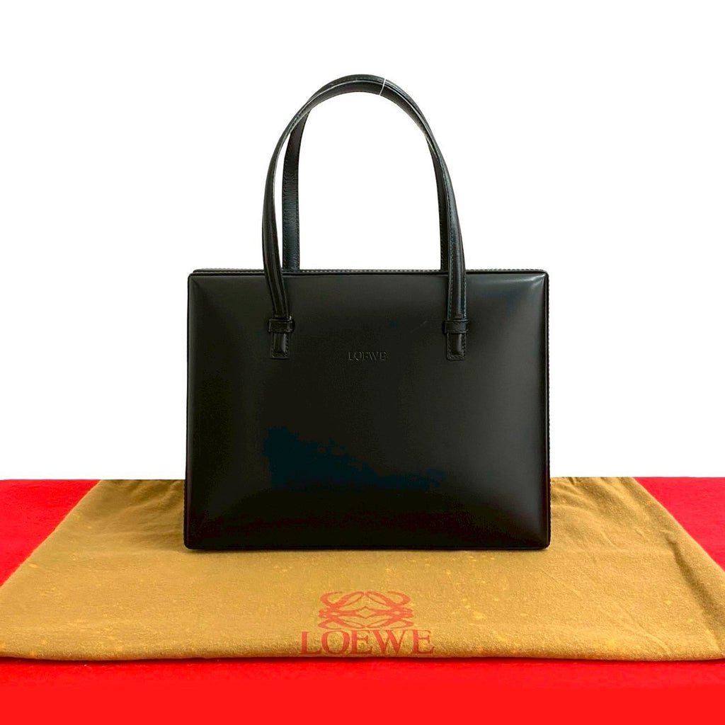 LOEWE ブラック ハンドバッグ ストラップ付き LOEWE ロエベ (Vintage) ハンドバッグ – Trip