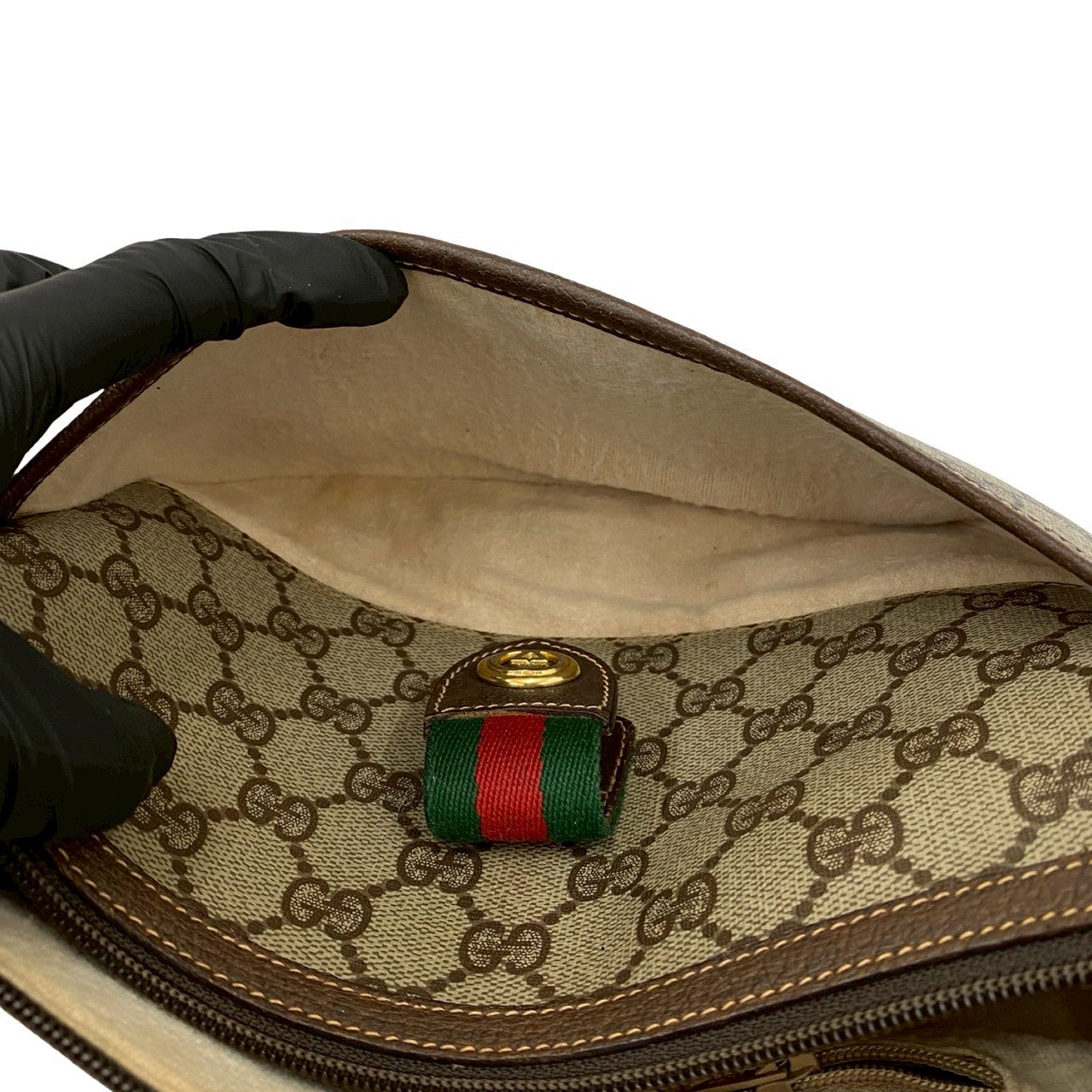バッグ Gucci Vintage GG Canvas Shoulder Bag Gucci Vintage GG Canvas Shoulder Bag