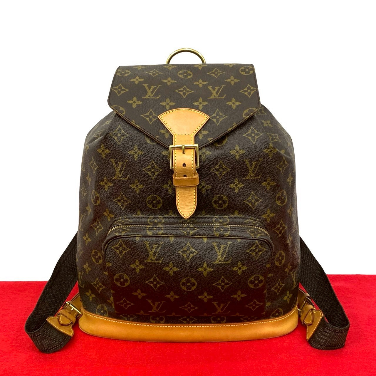 Louis Vuitton モノグラム　モンスリ　リュック LOUIS VUITTON ルイヴィトン (Vintage) モンスリ リュックサック – Trip