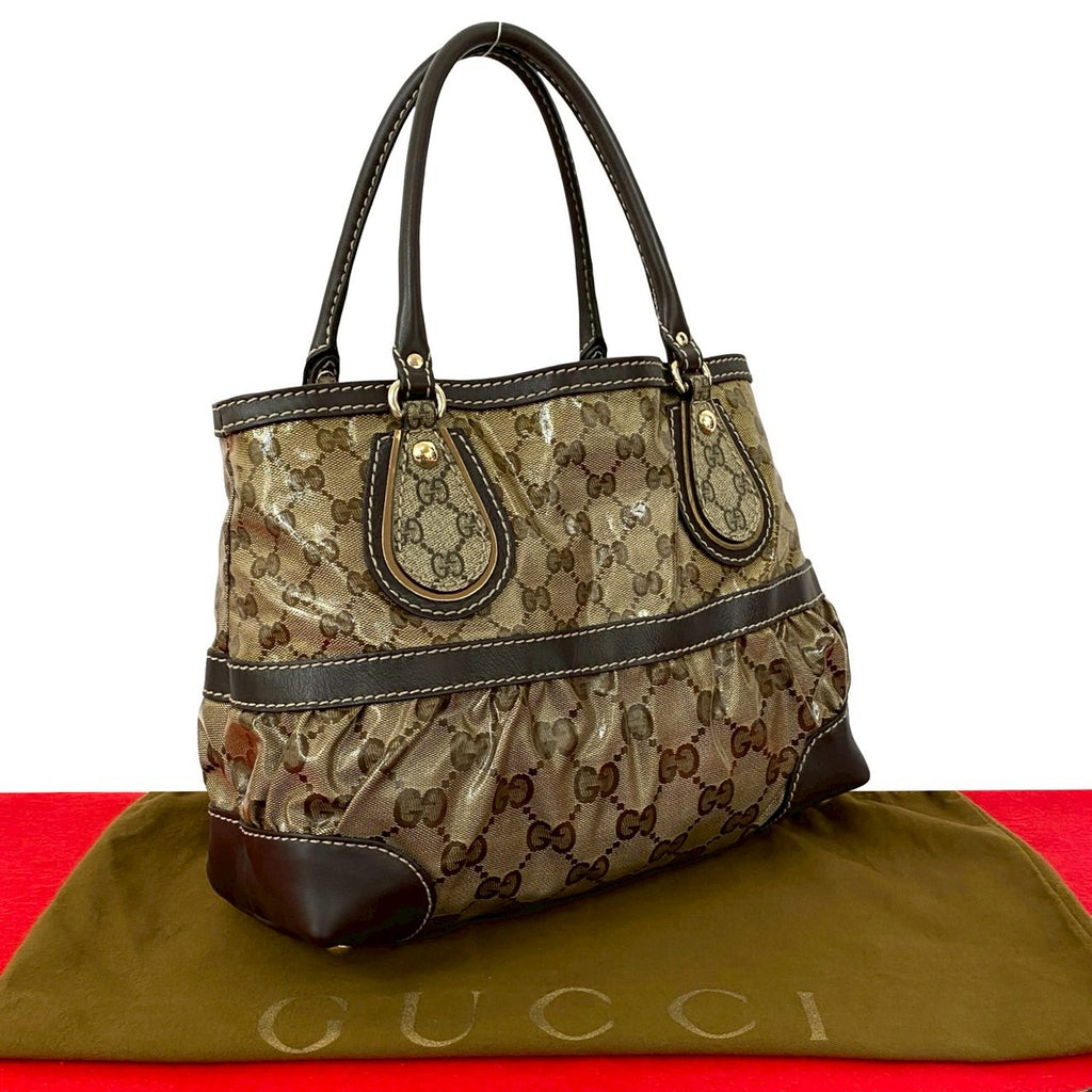 GUCCI GGキ ハンドバッグ GUCCI グッチ GGクリスタル ハンドバッグ – Trip