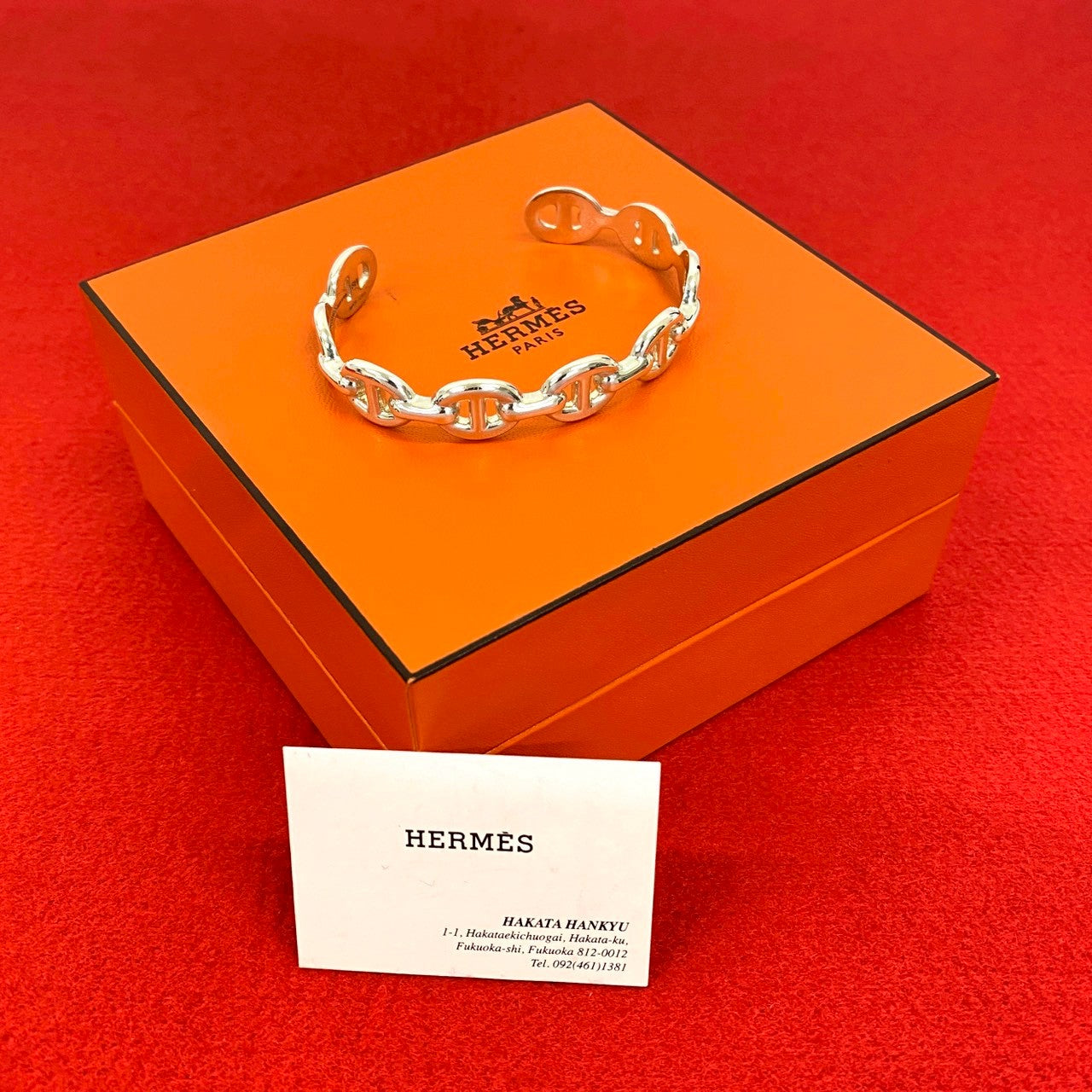 エルメス　アンシェネ　バングル HERMES エルメス アンシェネ バングル – Trip