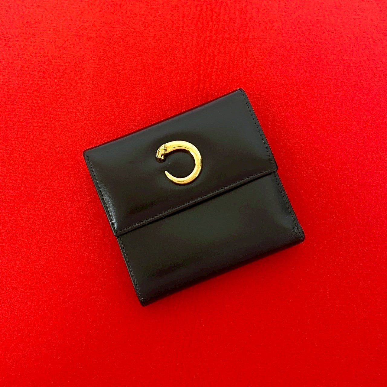 Cartier レザー 三つ折り財布 CARTIER カルティエ 三つ折り財布 – Trip