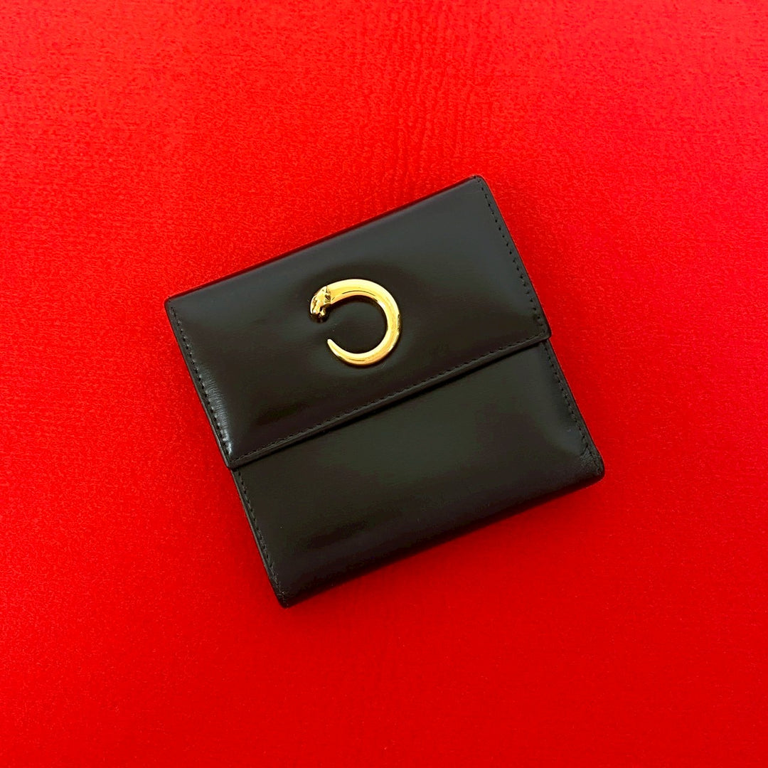 三つ折り財布 カルティエ