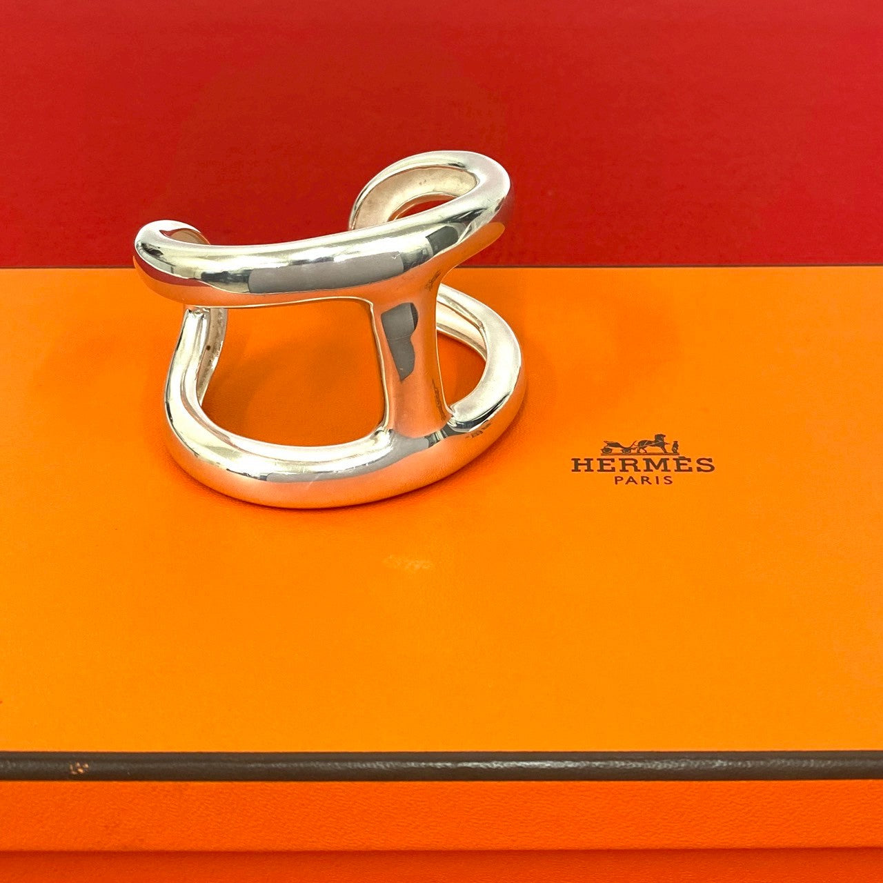❝極美品❞ エルメス オスモズ バングル Osmose ワイド ブレスレット HERMES エルメス オスモズ バングル – Trip