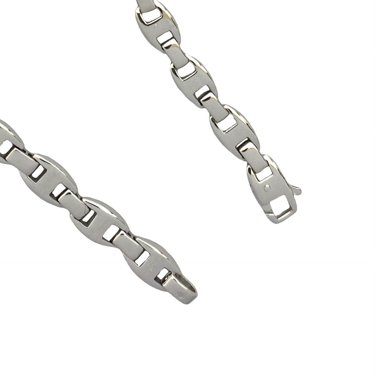 HERMES エルメス カシオペア 750WG K18 ホワイトゴールド ブレスレット