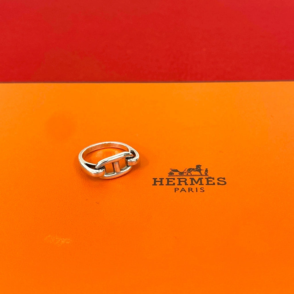 HERMES エルメス シェーヌダンクル リング 指輪 – Trip