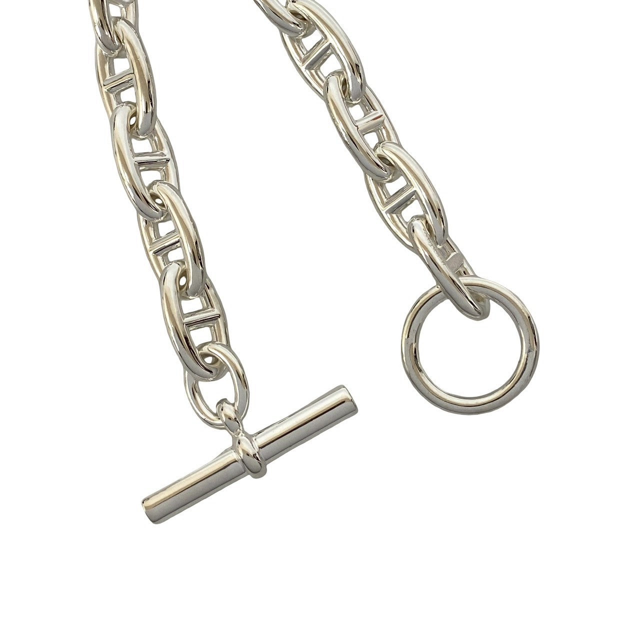 HERMES エルメス シェーヌダンクル GM 12コマ ブレスレット – Trip