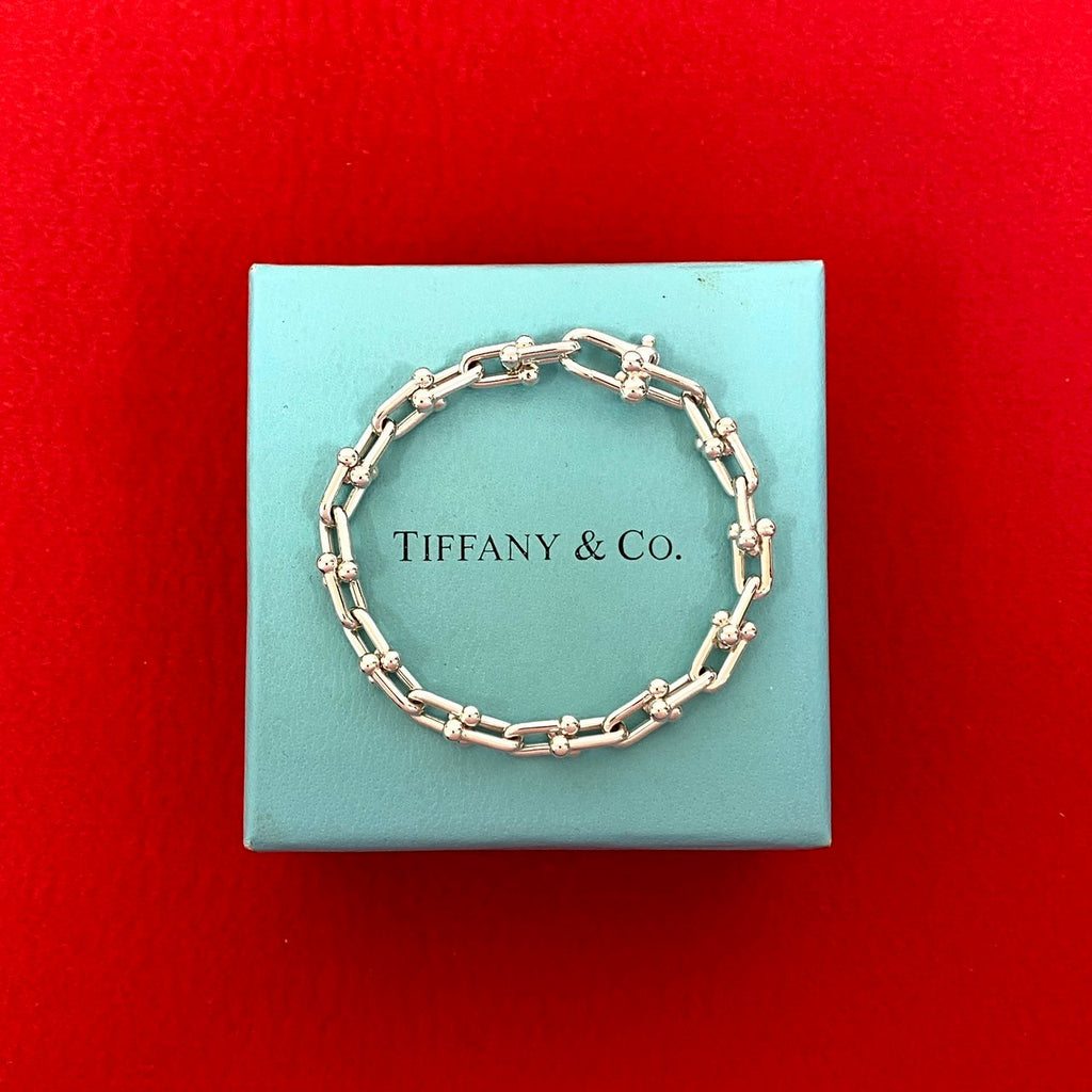 TIFFANY&Co. ティファニー ハードウェア スモールリンク ブレスレット