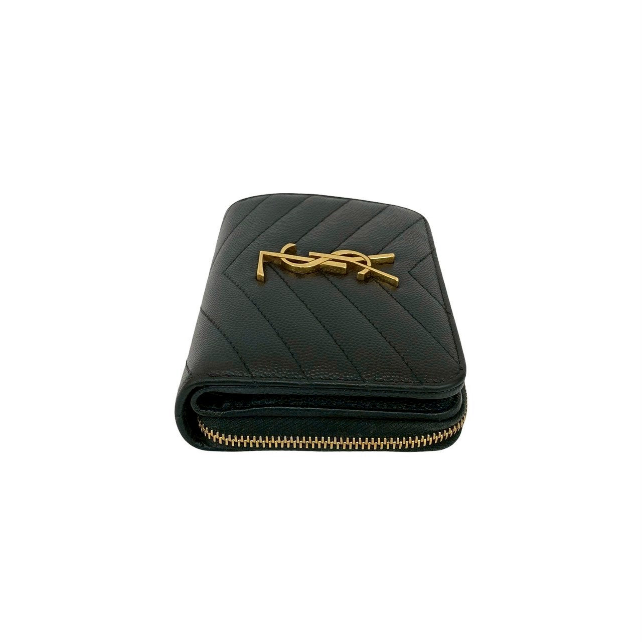 YSL ターコイズグリーン 二つ折り財布 SAINT LAURENT PARIS サンローランパリ 二つ折り財布 – Trip