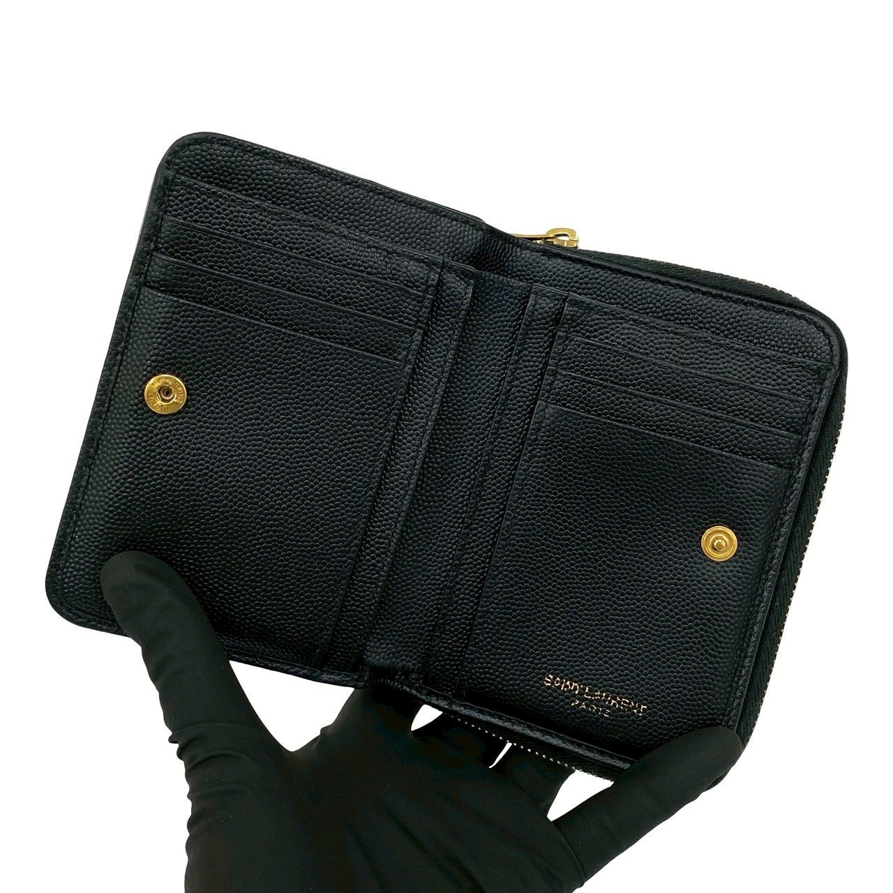 SAINT LAURENT PARIS サンローランパリ 二つ折り財布 – Trip