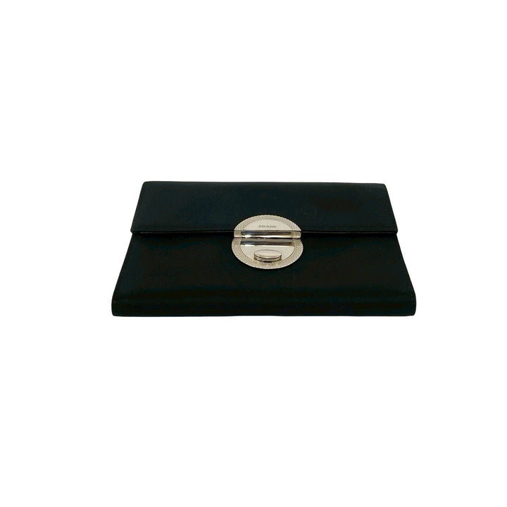 trifold wallet prada