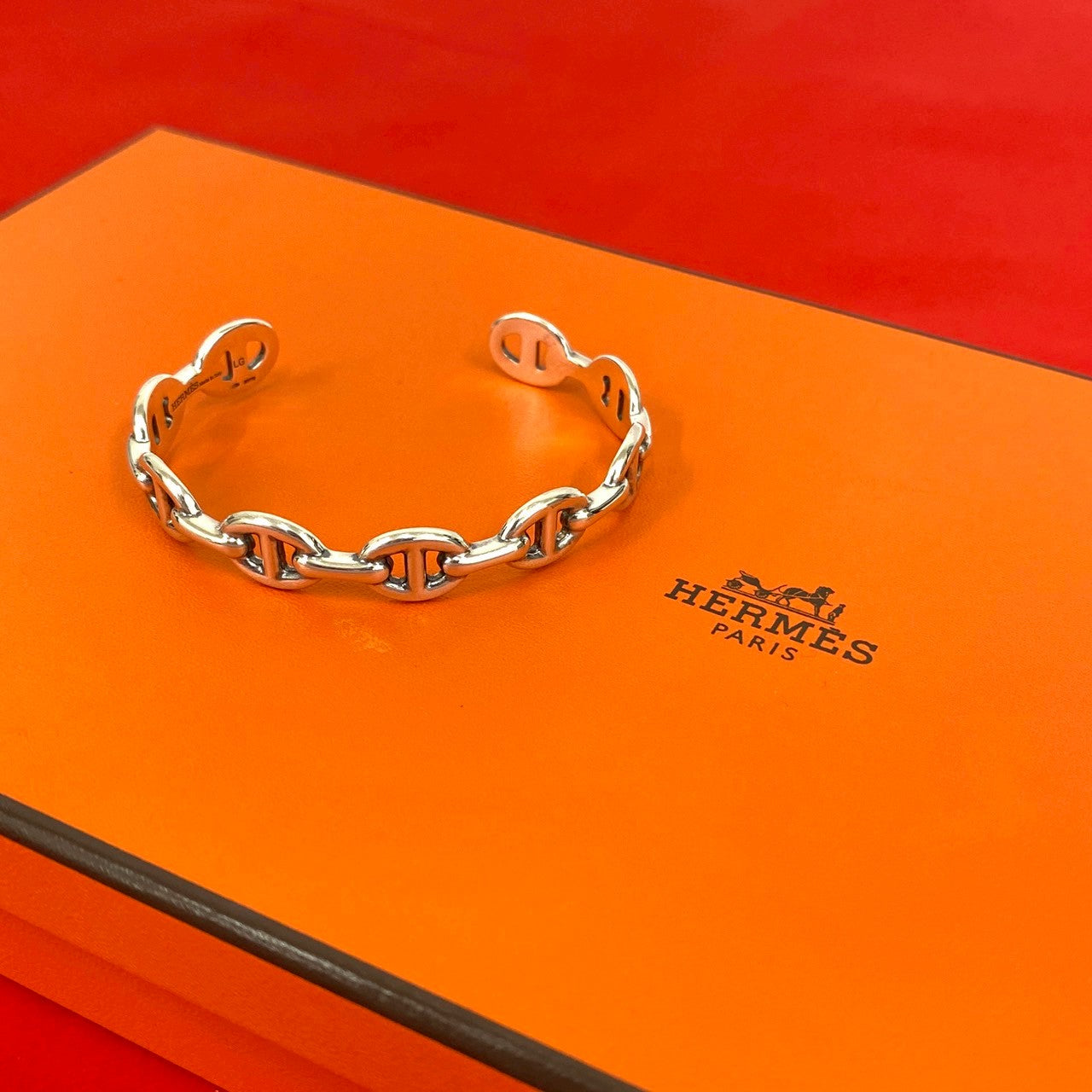 HERMES エルメス アンシェネ バングル – Trip