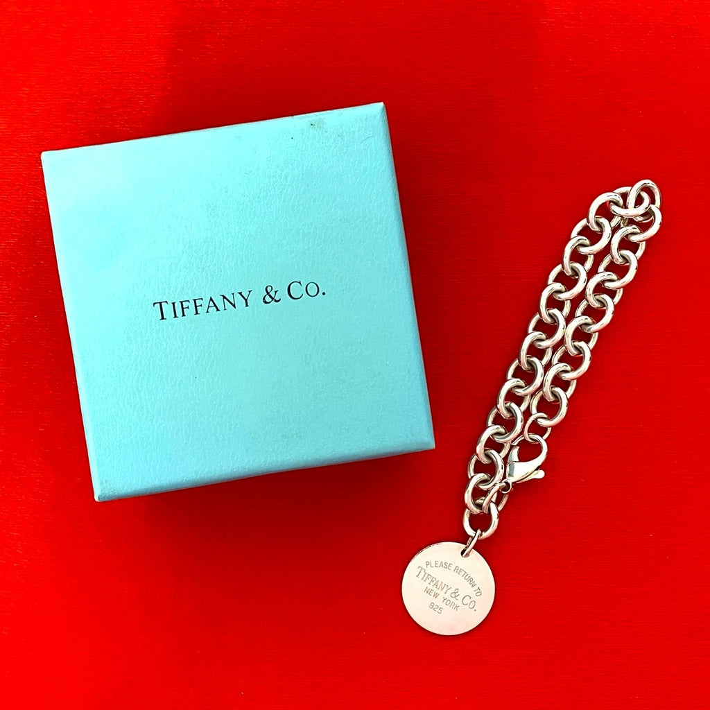 Tiffany & Co.リターントゥ ティファニー ブレスレット 925 タグ TIFFANY&Co. ティファニー リターントゥ ラウンドタグ ブレスレット – Trip