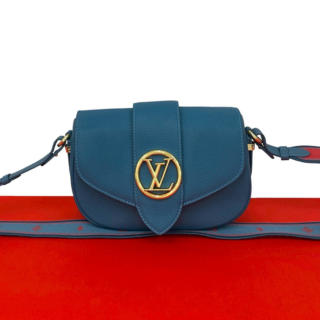 LOUIS VUITTON ルイヴィトン LV ポンヌフ ソフト MM ショルダーバッグ