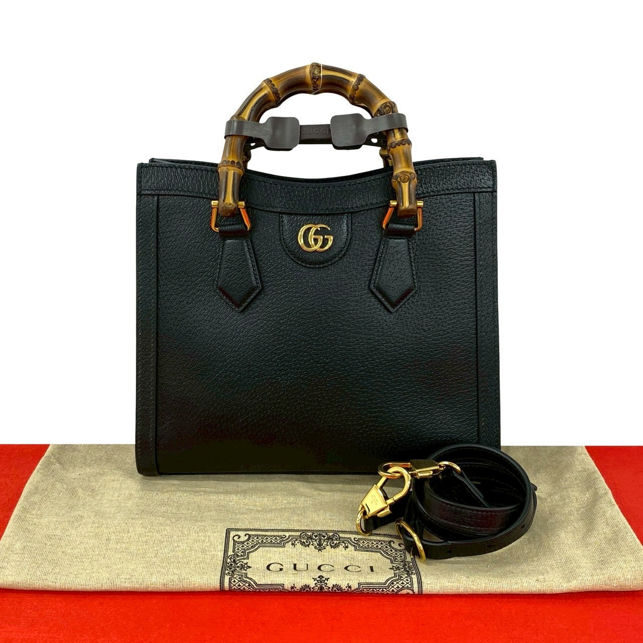 【中古】 グッチ ダイアナ スモール ショルダーバッグ ショルダーバッグ 3WAY レザー ブラック GUCCI【質屋】 GUCCI グッチ ダイアナ スモール ショルダーバッグ – Trip