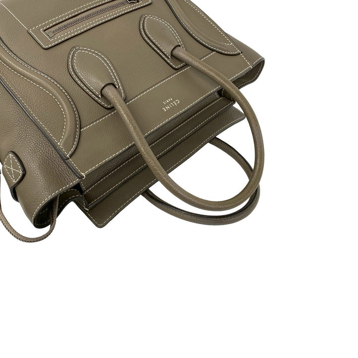 ハンドバッグ セリーヌ ラゲージ マイクロショッパー