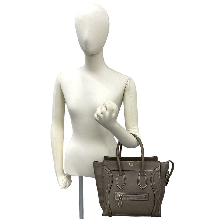 ハンドバッグ セリーヌ ラゲージ マイクロショッパー