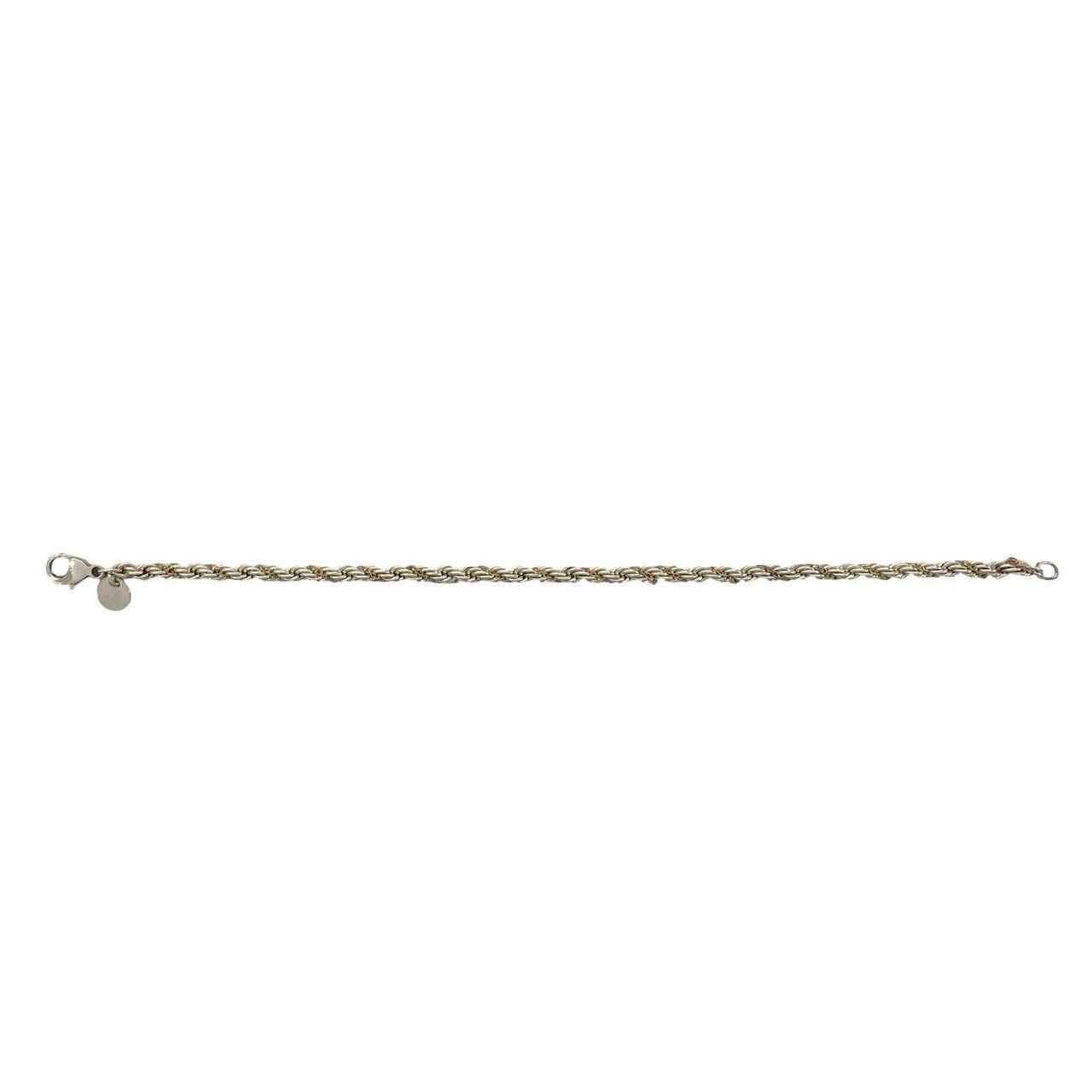 TIFFANY&Co. ティファニー ツイスト チェーン ブレスレット 925 K18
