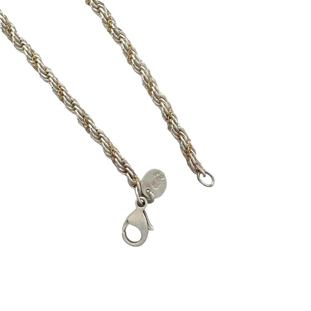 TIFFANY&Co. ティファニー ツイスト チェーン ブレスレット 925 K18