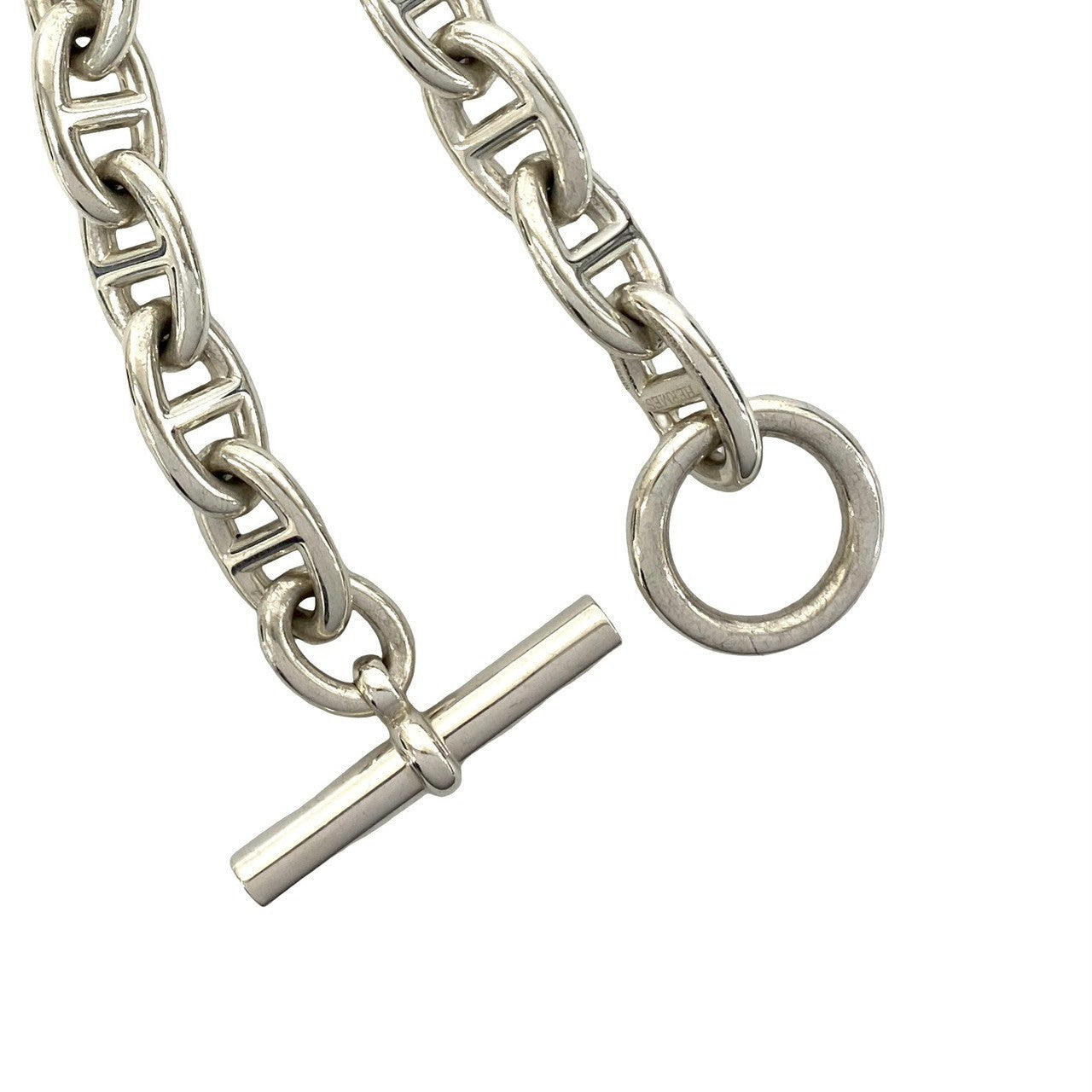 HERMES エルメスシェーヌダンクルTGMブレスレット 12コマ HERMES エルメス シェーヌダンクル TGM ブレスレット 12コマ – Trip