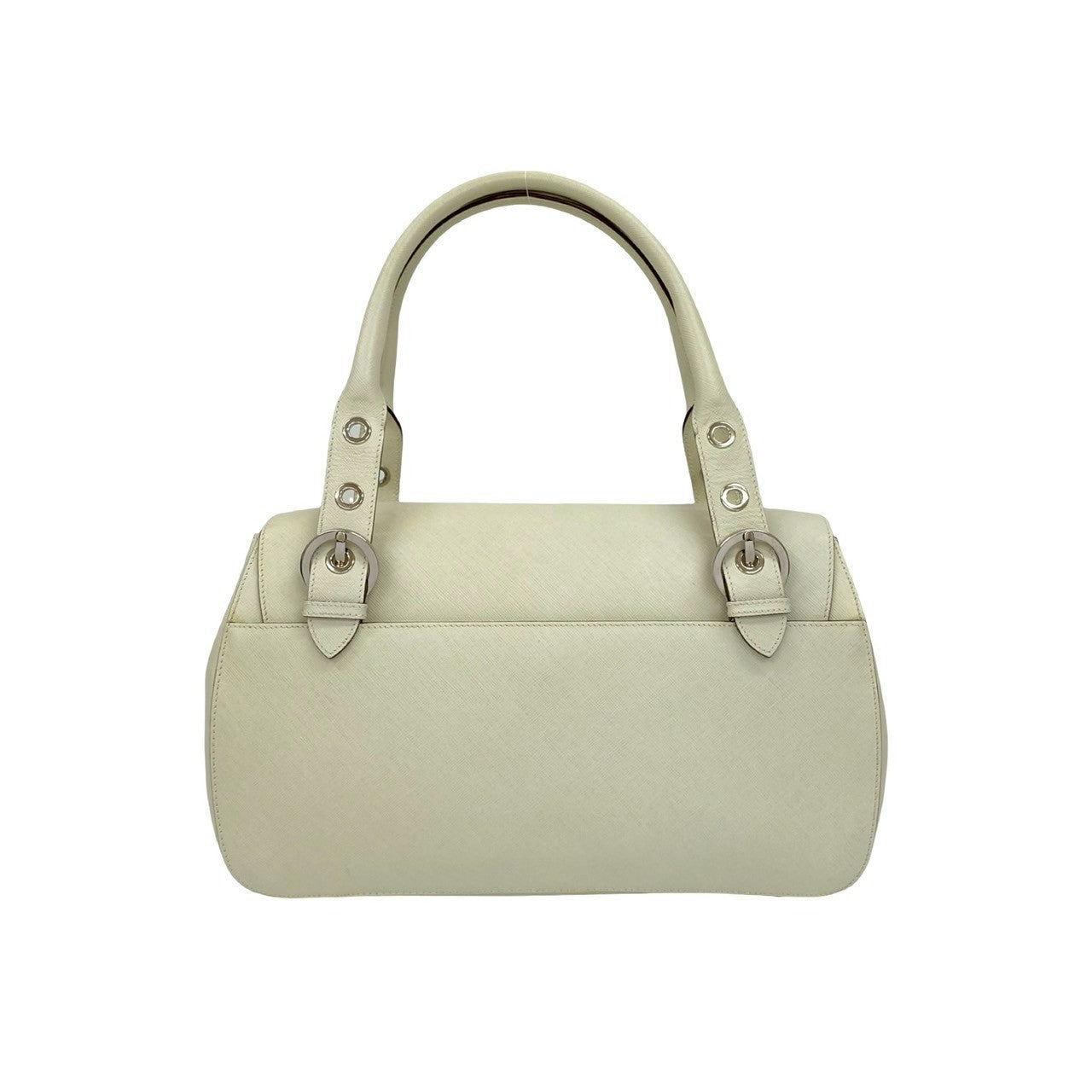 Salvatore Ferragamo ホワイトショルダーバッグ 中古・古着通販】Salvatore Ferragamo (サルヴァトーレ フェラガモ