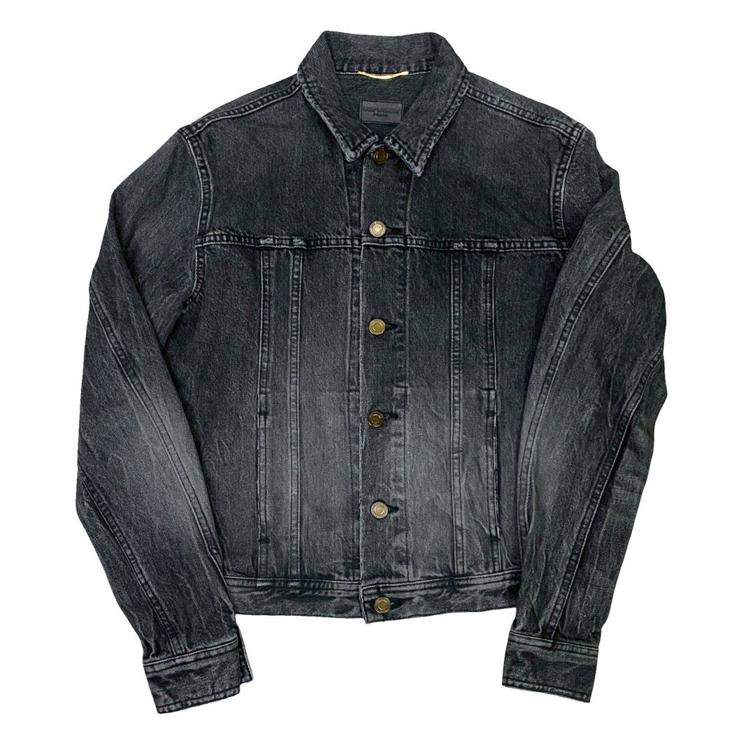 denim jacket yves saint laurent