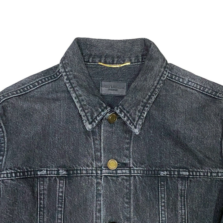 denim jacket yves saint laurent