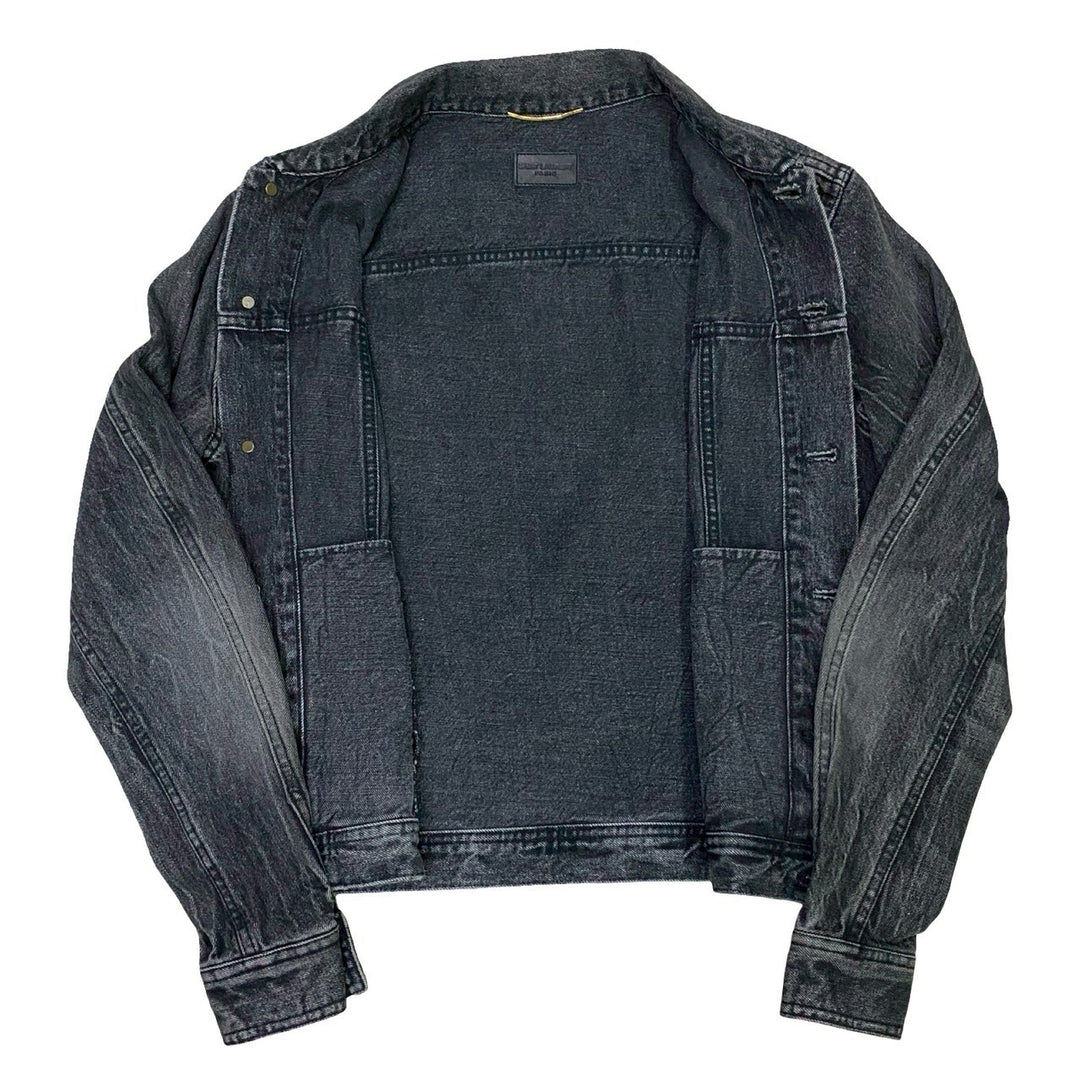denim jacket yves saint laurent