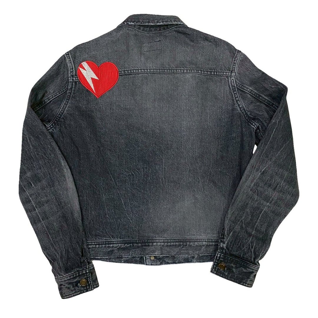 denim jacket yves saint laurent