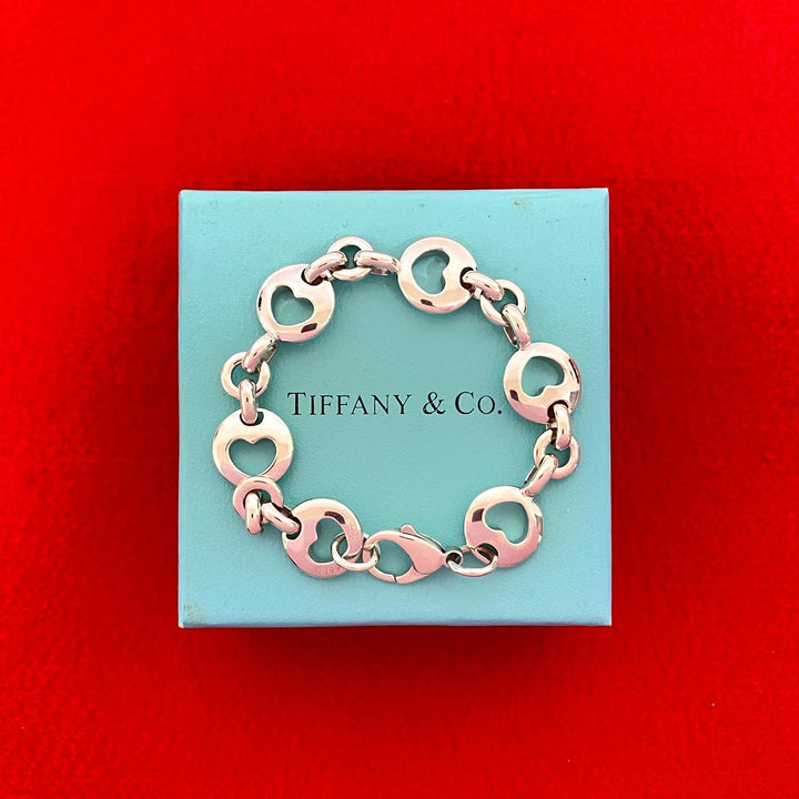 ブレスレット ティファニー ピアスドハート