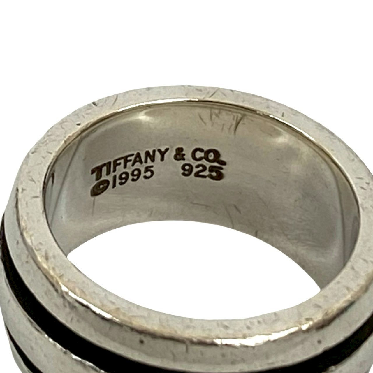 ☆Tiffany & Co. ティファニー ダブルラインリング 925 ☆ TIFFANY&CO ティファニー ジュエリー 指輪 アトラス グルーブド
