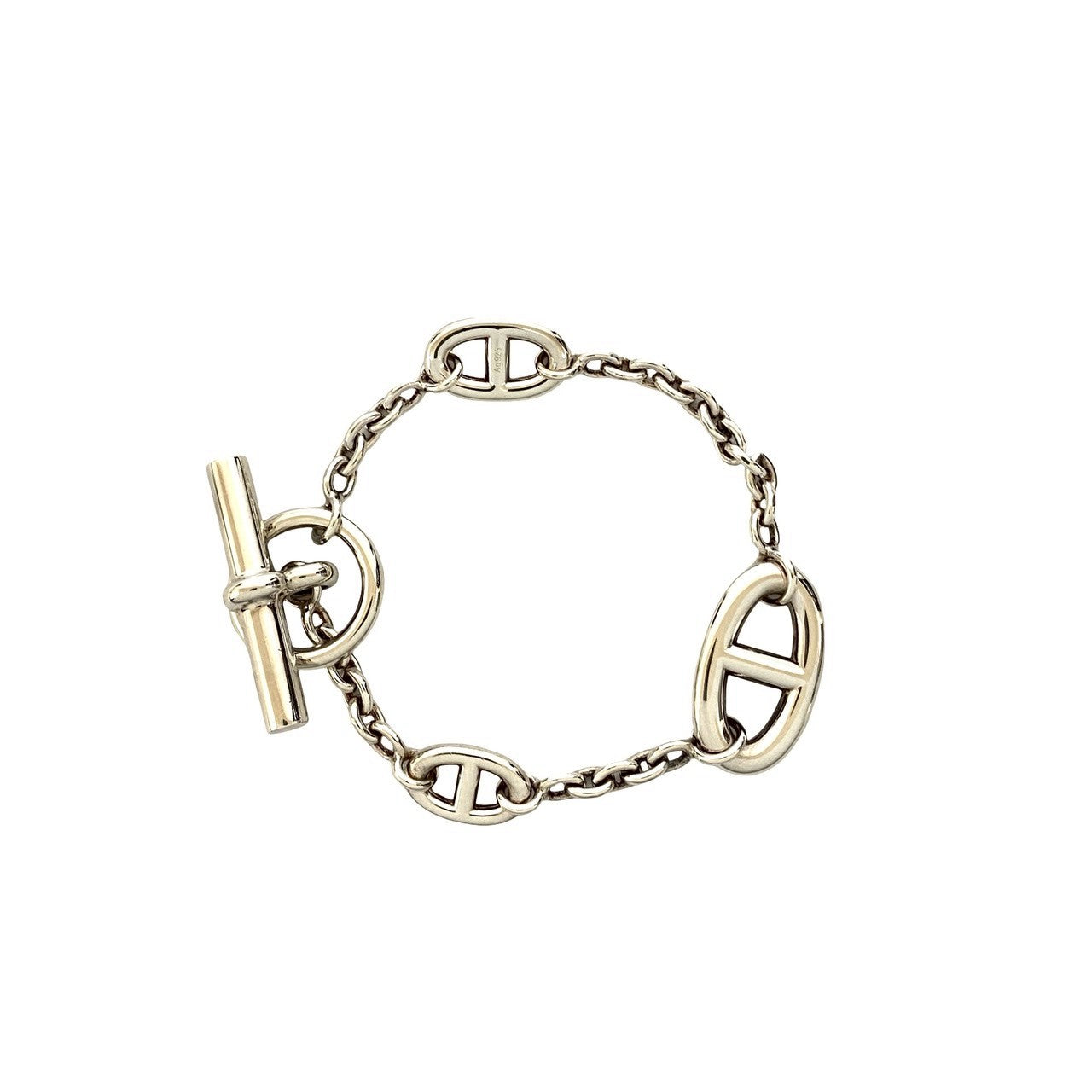 HERMES エルメス シェーヌダンクル ファランドール ブレスレット – Trip