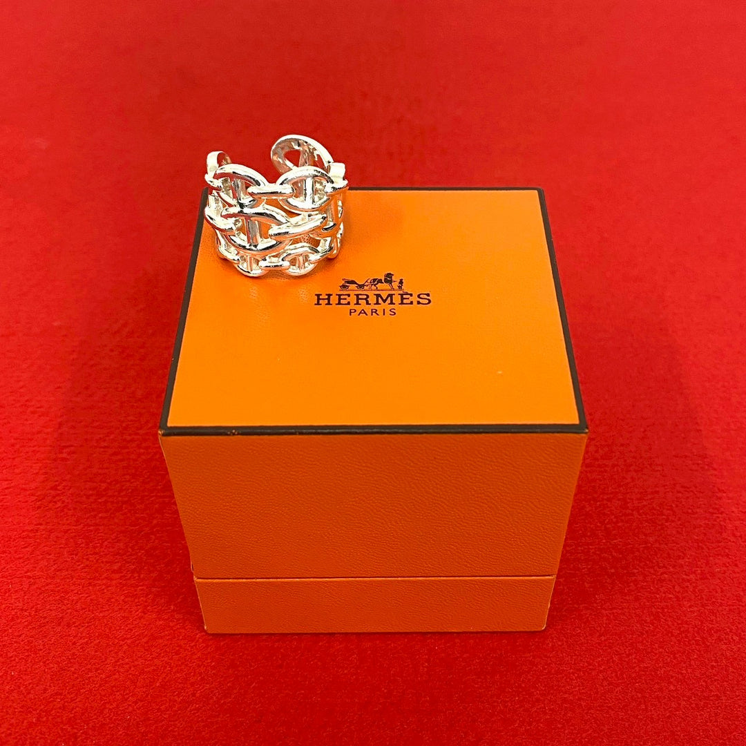 リング・指輪 エルメス シェーヌダンクル アンシェネ GM リング