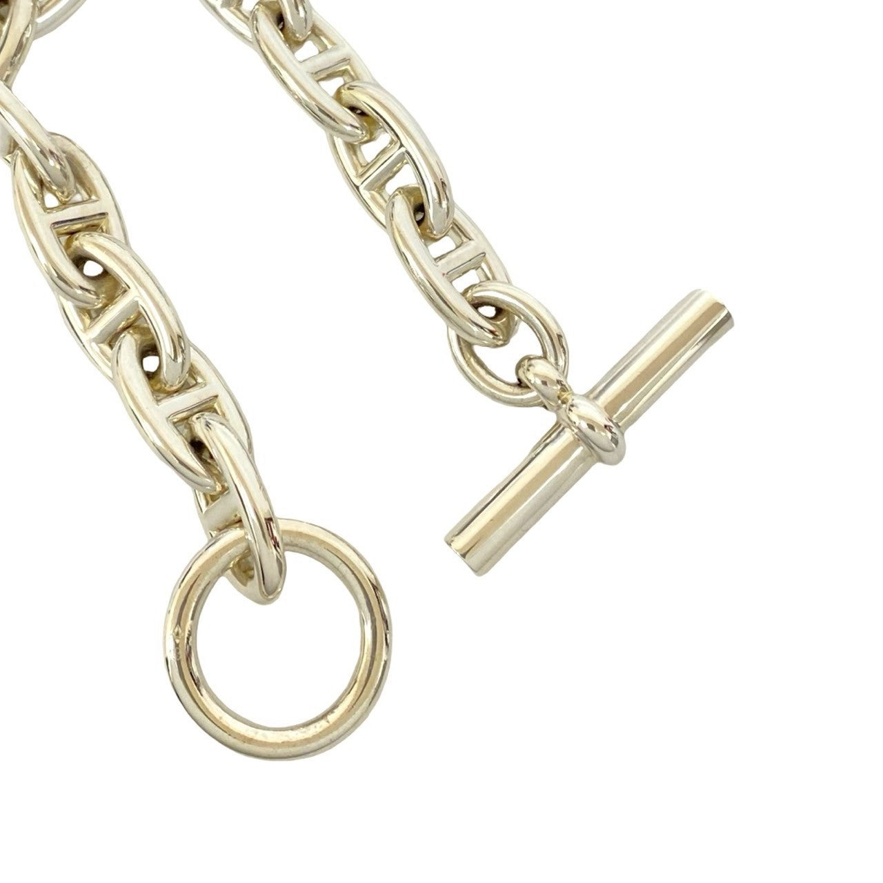 HERMES エルメス シェーヌダンクル GM 12コマ ブレスレット – Trip