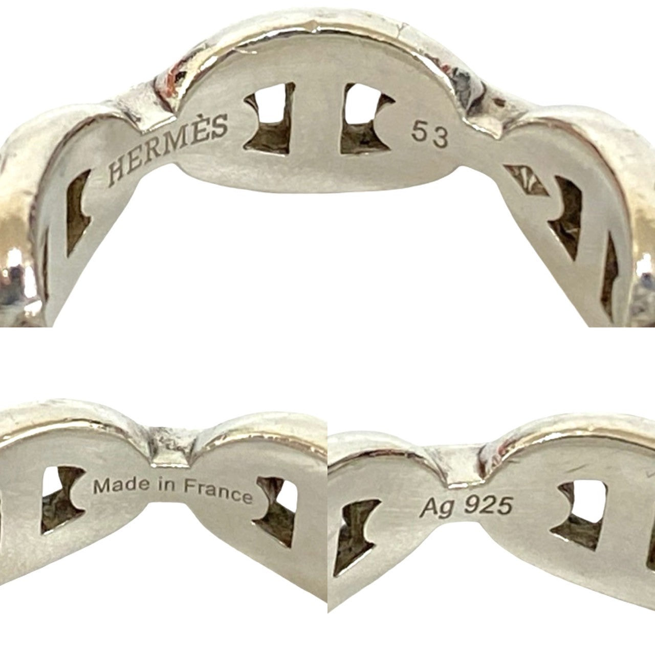 HERMES エルメス シェーヌダンクル アンシェネ リング 指輪 – Trip