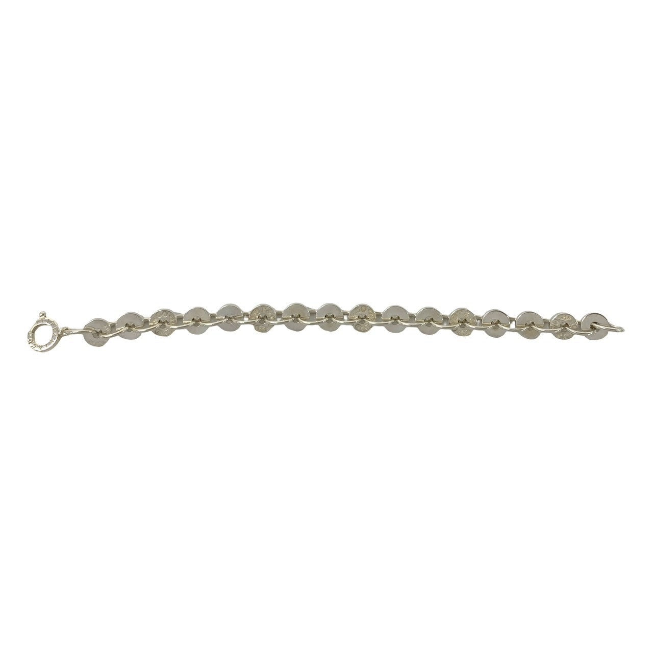 TIFFANY&Co. ティファニー サークルリンク チェーン ブレスレット 925
