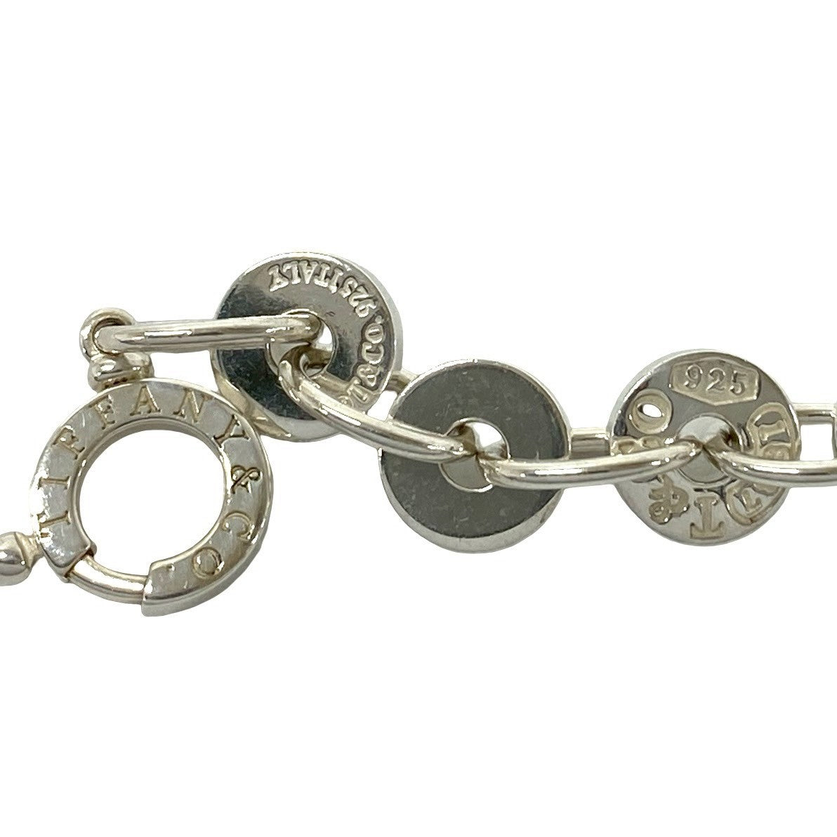 TIFFANY&Co. ティファニー サークルリンク チェーン ブレスレット 925