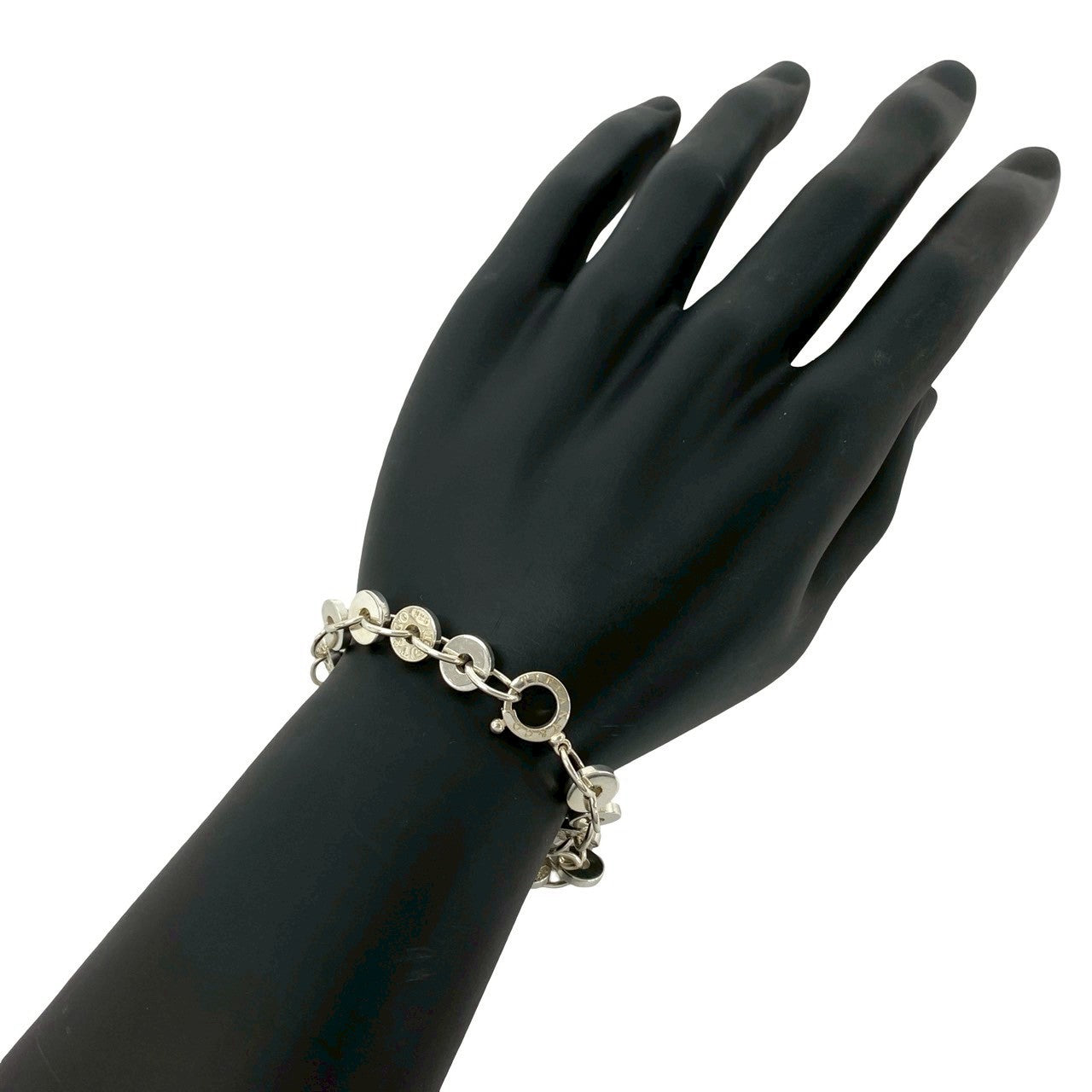 TIFFANY&Co. ティファニー サークルリンク チェーン ブレスレット 925