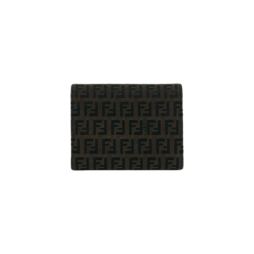 trifold wallet fendi