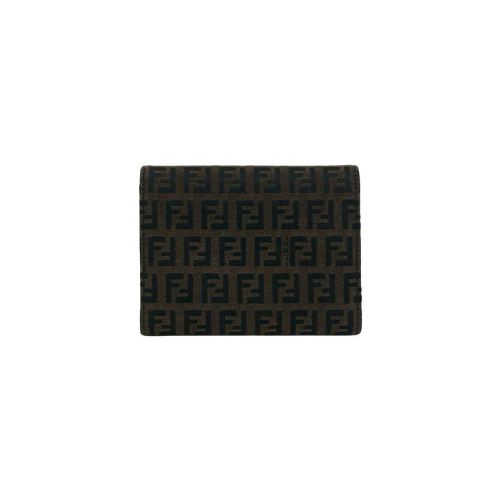 trifold wallet fendi