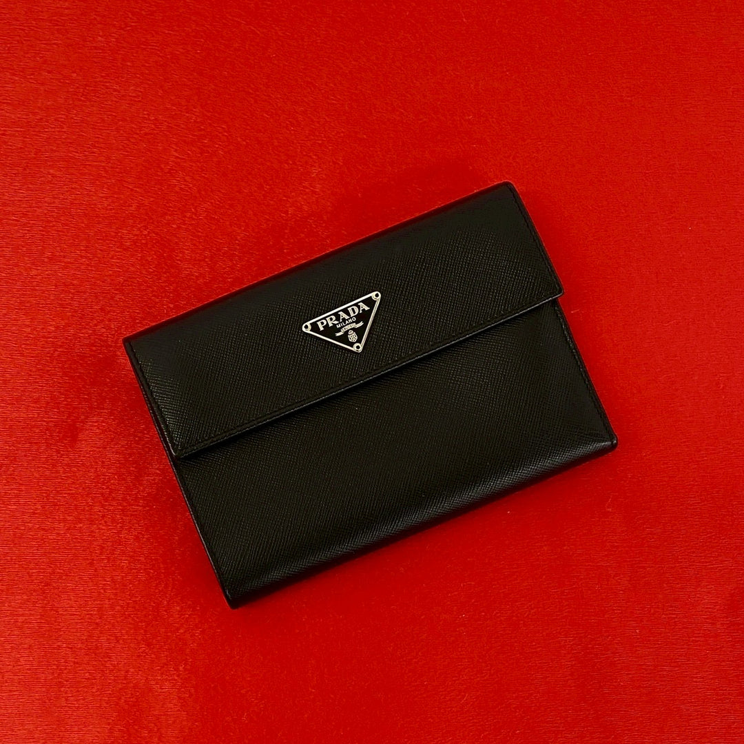 三折錢包 Prada