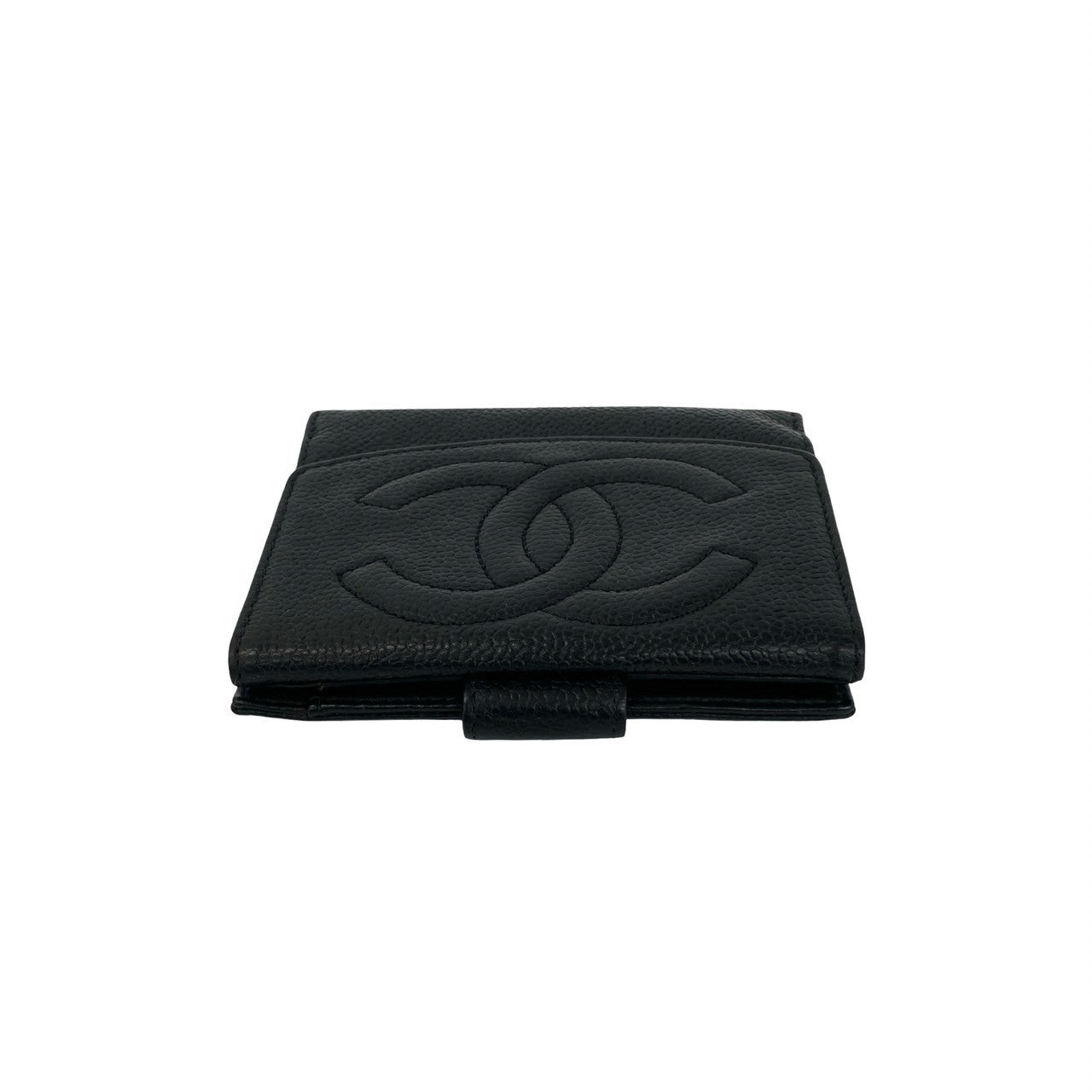 CHANEL 二つ折り財布 ブラック　Vintage品 CHANEL シャネル (Vintage) 二つ折り財布 – Trip