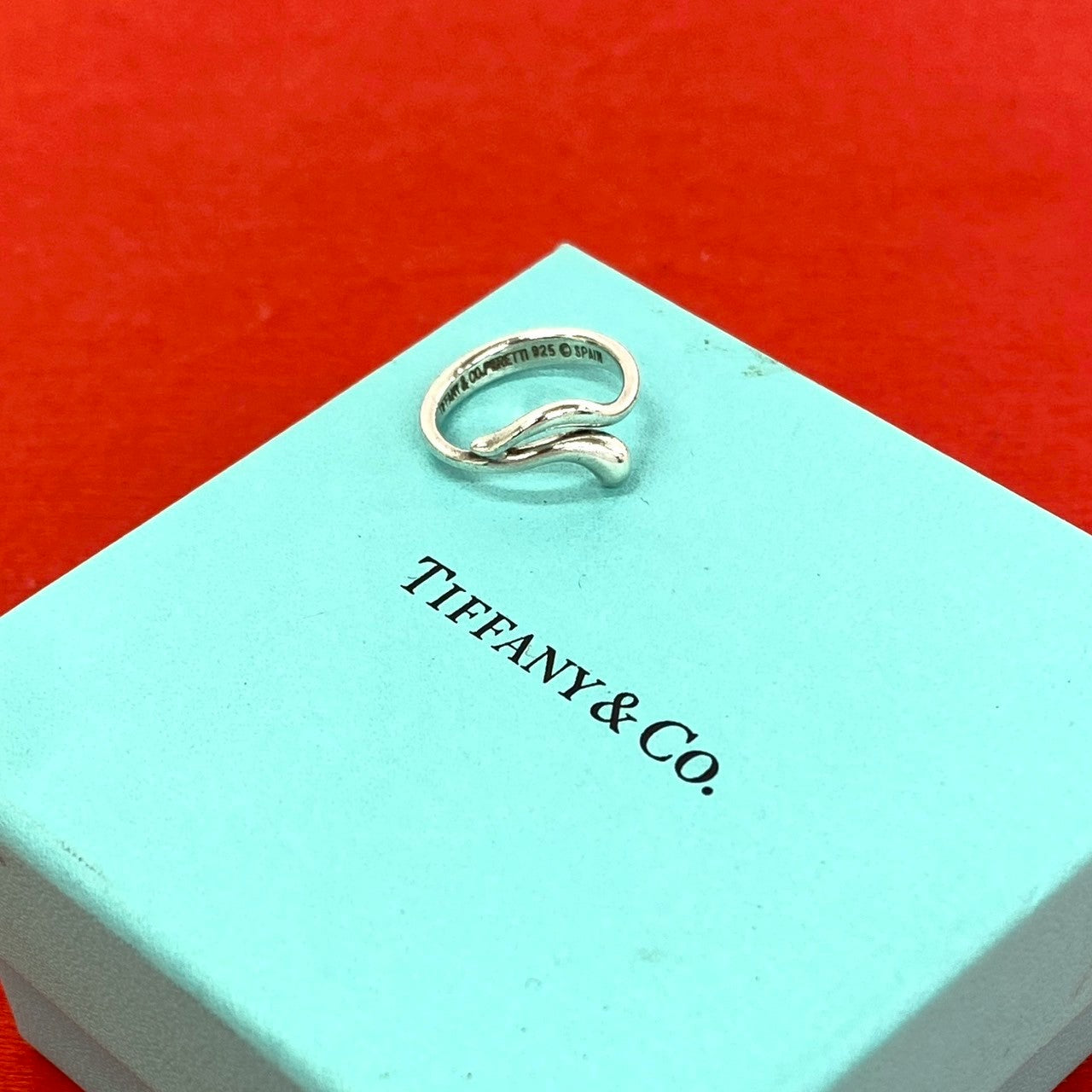 TIFFANY&Co. ティファニー フリーフォーム ティアドロップ リング 指輪