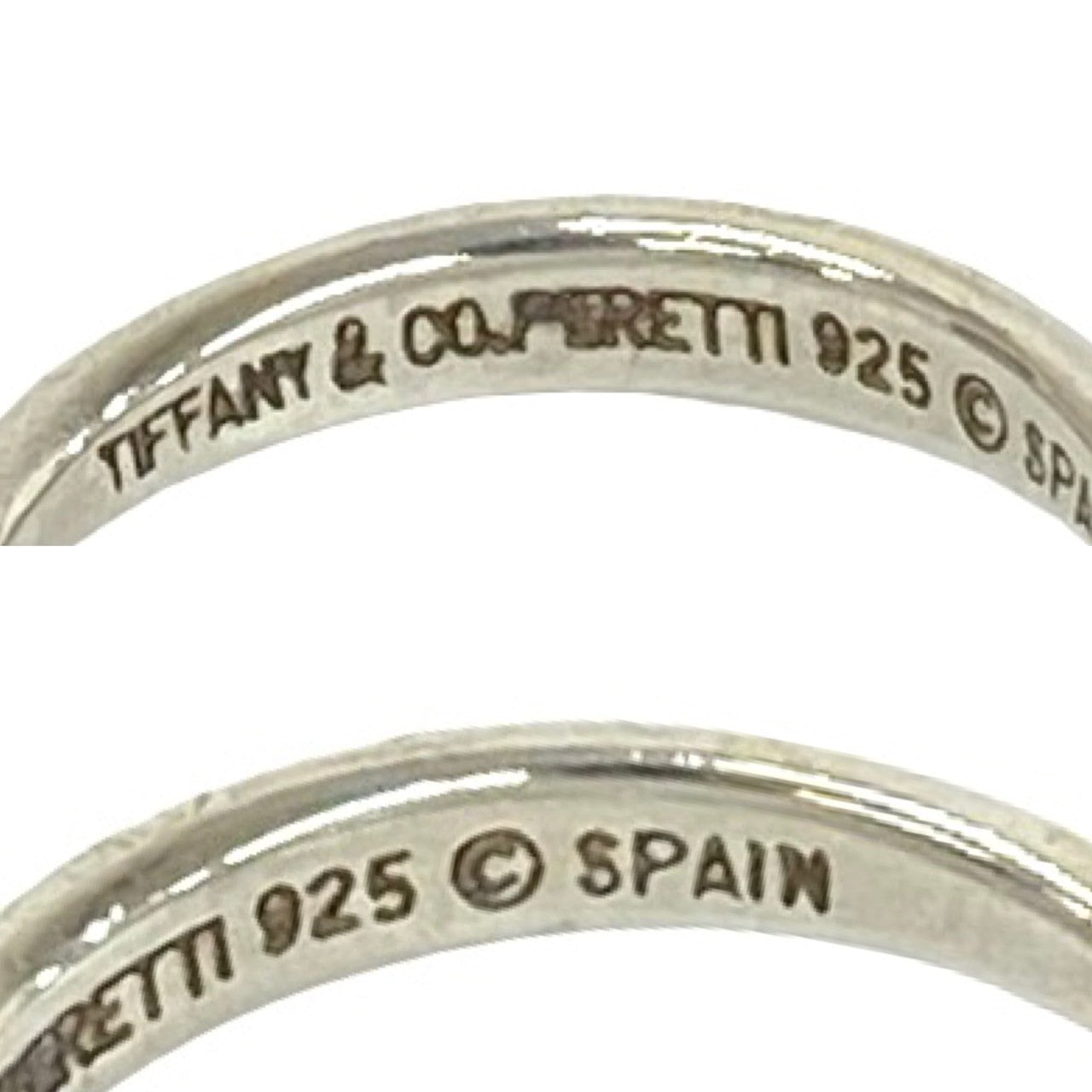 【美品】ティファニー　フリーフォームティアドロップ　リング　8号 TIFFANY&Co. ティファニー フリーフォーム ティアドロップ リング 指輪