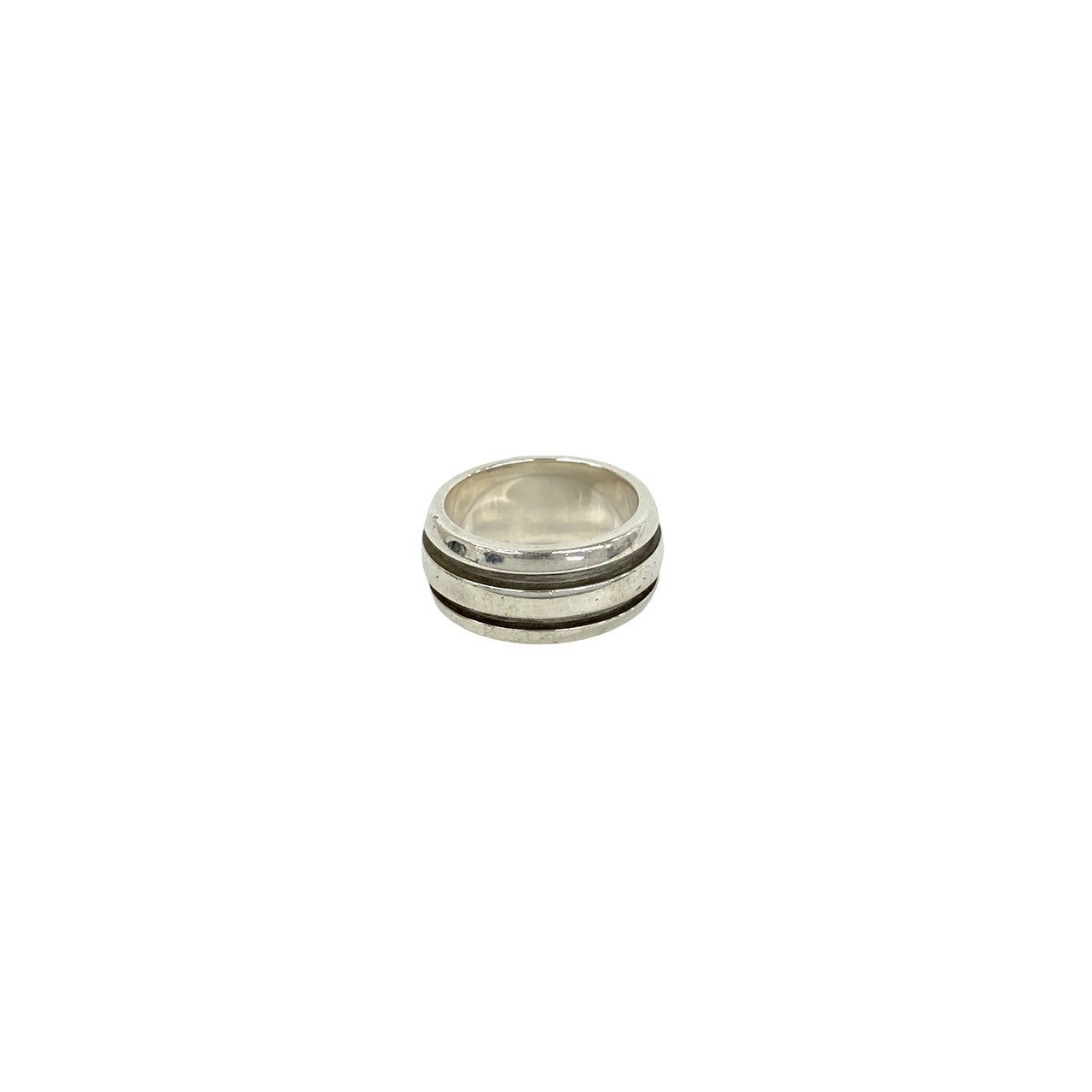 TIFFANY&Co. Tiffany Grooved Double Line Ring Ring – Trip
