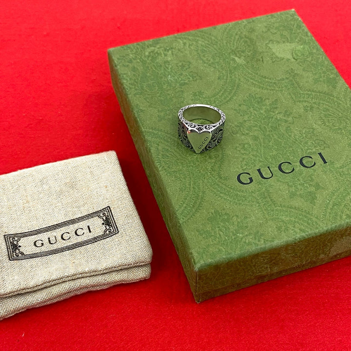 Rings Gucci Arabesque Heart Ring